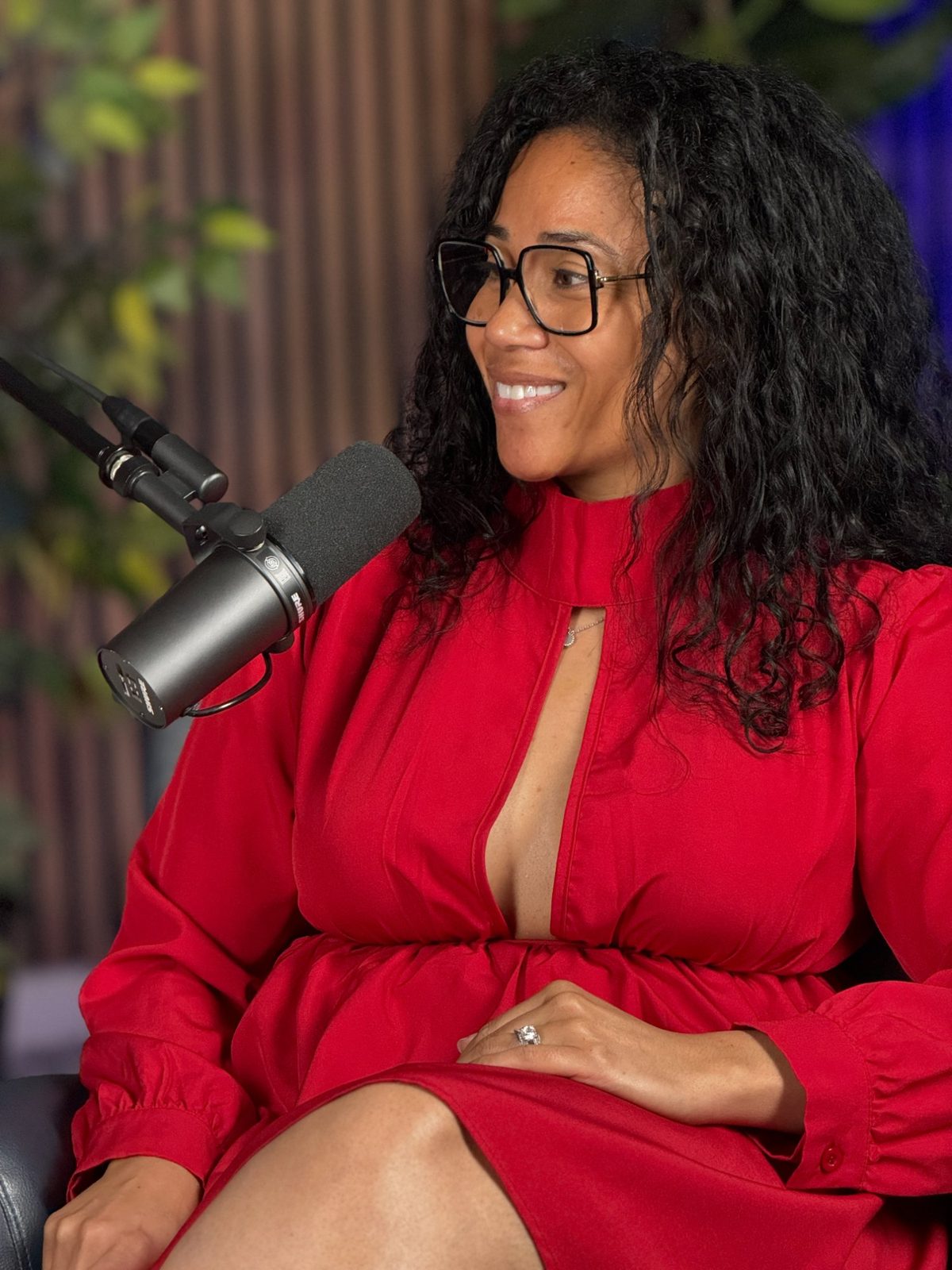 Cultural artist recording at Action House Napa video podcast studio